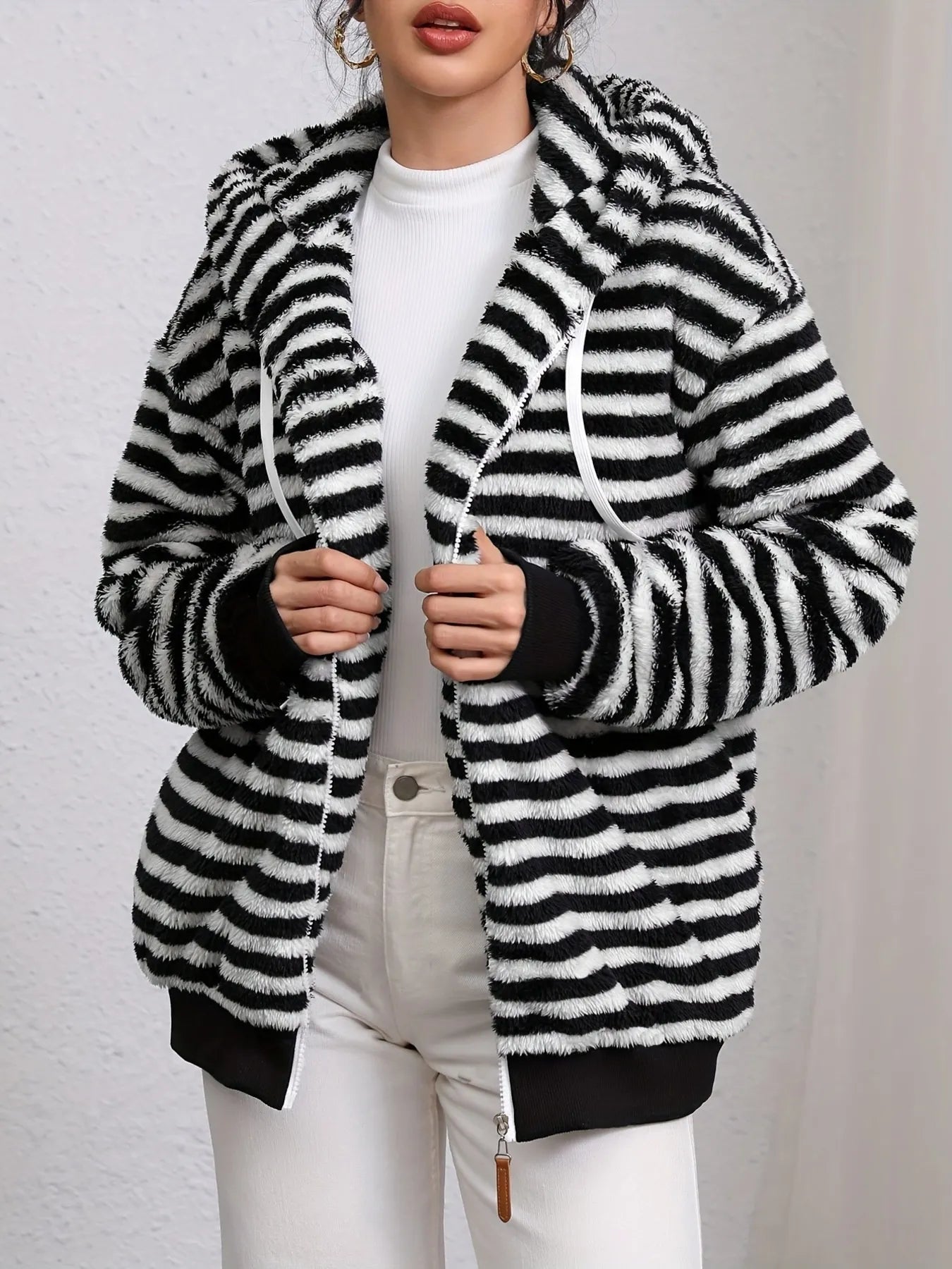 Colorful Soft Zipper Hoodie Jacket - EasyApparels