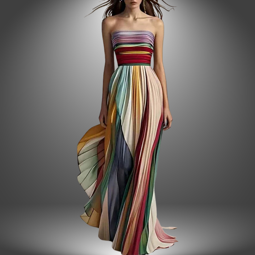 Soft Women's Maxi Dress, Relaxed Fit, High Quality Fabric - Luxicro