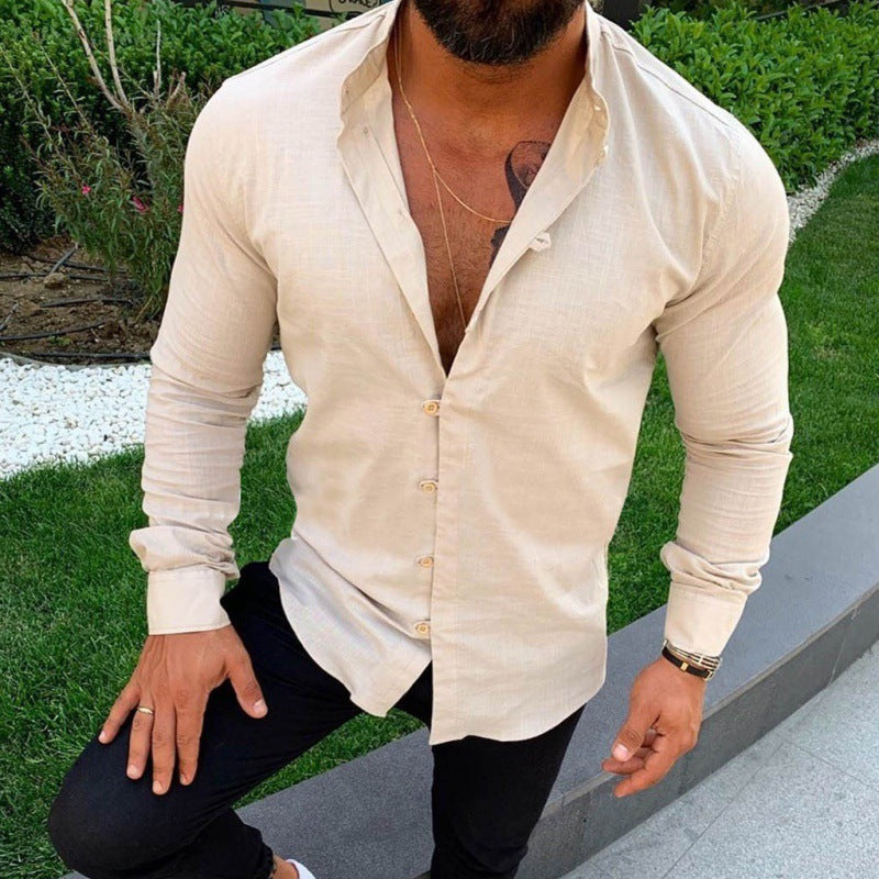 Relaxed Fit Casual Button Down Shirt