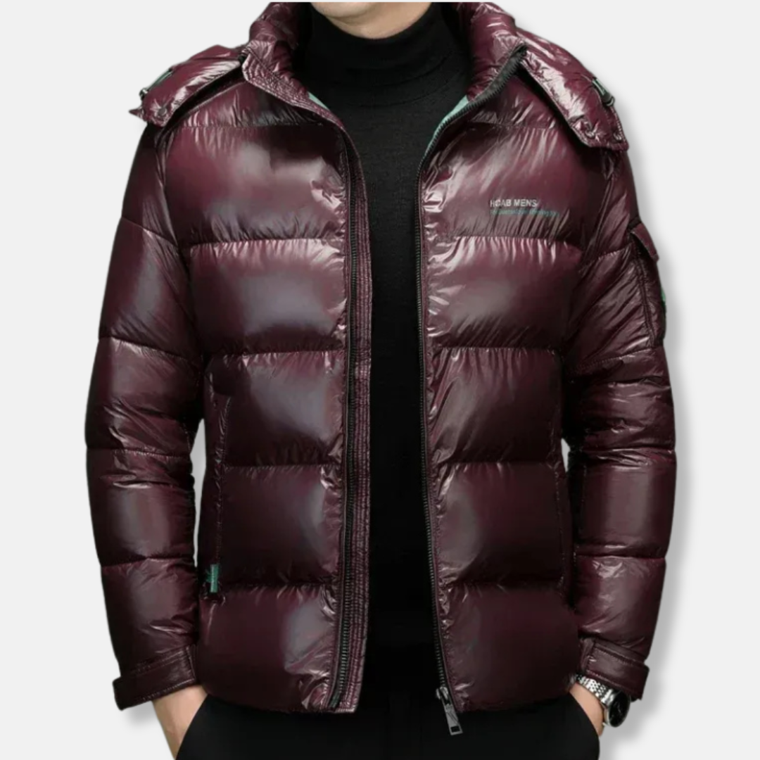 Warm Waterproof Puffer Coat for Men - EasyApparels