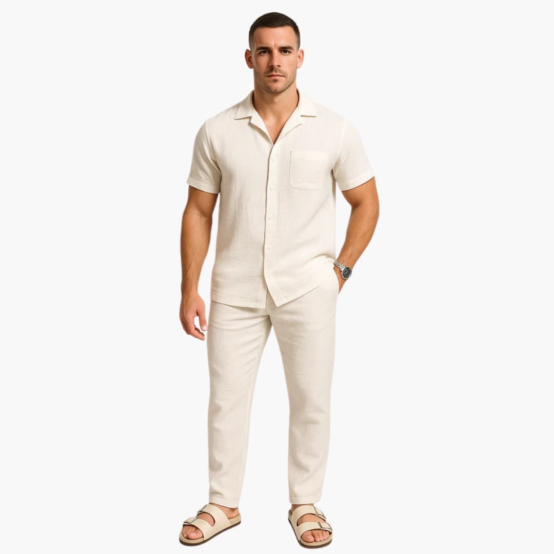 Comfortable Mens Casual Shorts Set