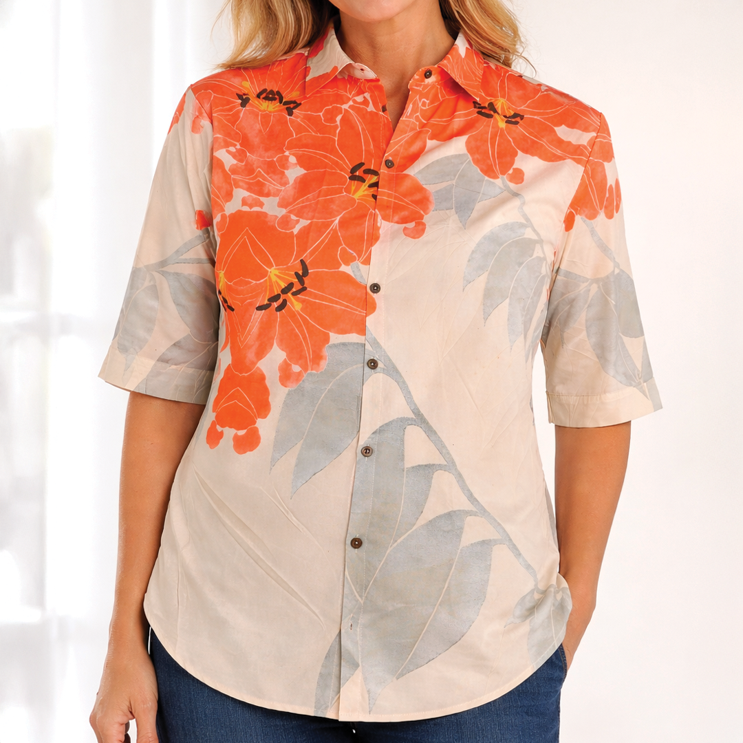 Casual V-Neck Summer Top