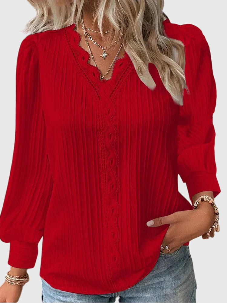 Elegant Casual Women's Pullover Top