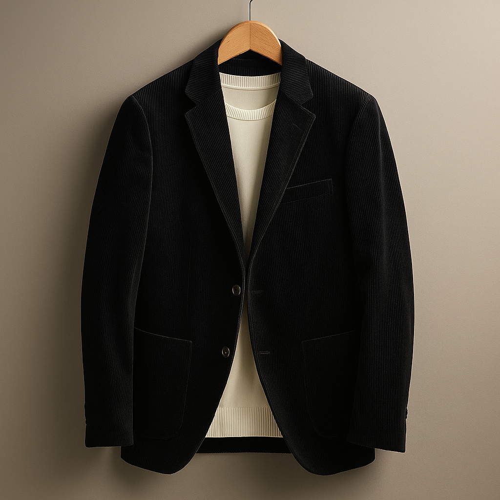 Rugged Textured Mens Blazer