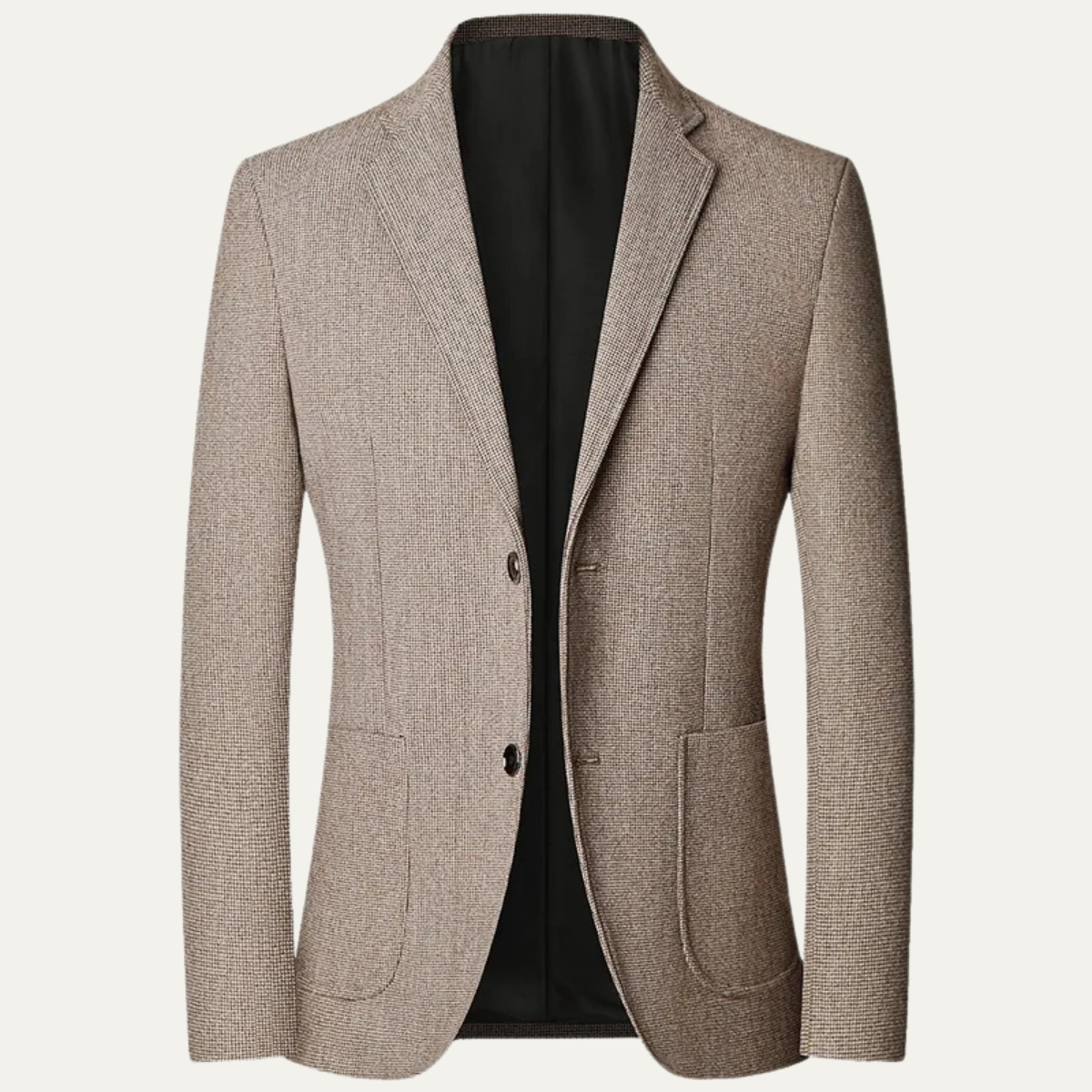 Classic Men's Fitted Long Coat