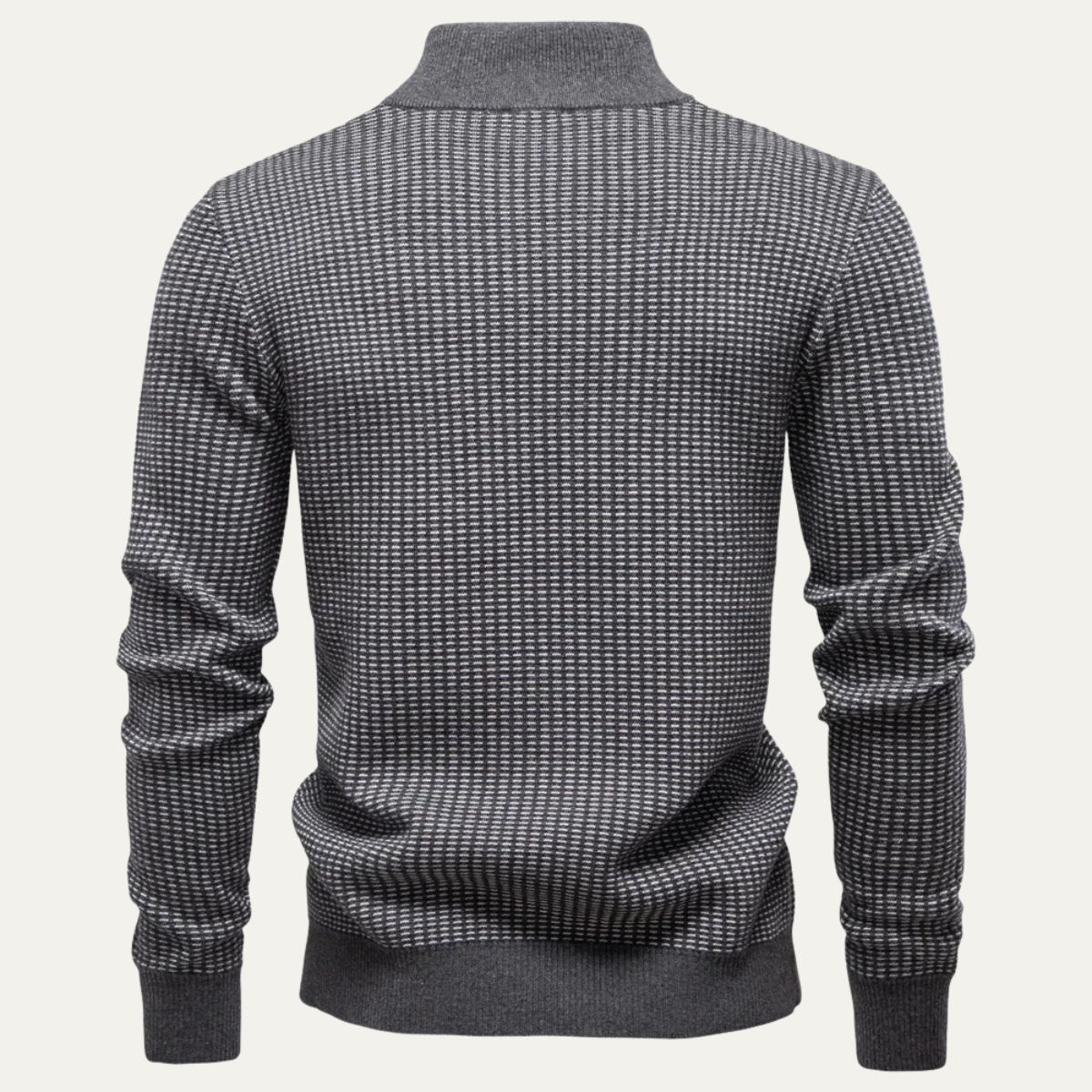 Cozy Men's Half Zip Fleece Winter Sweater
