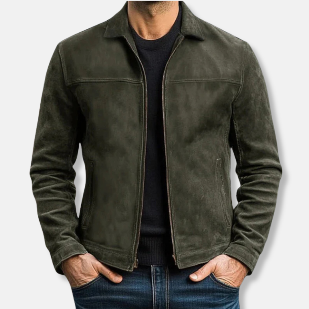 Classic Fit Mens Jacket Button Front