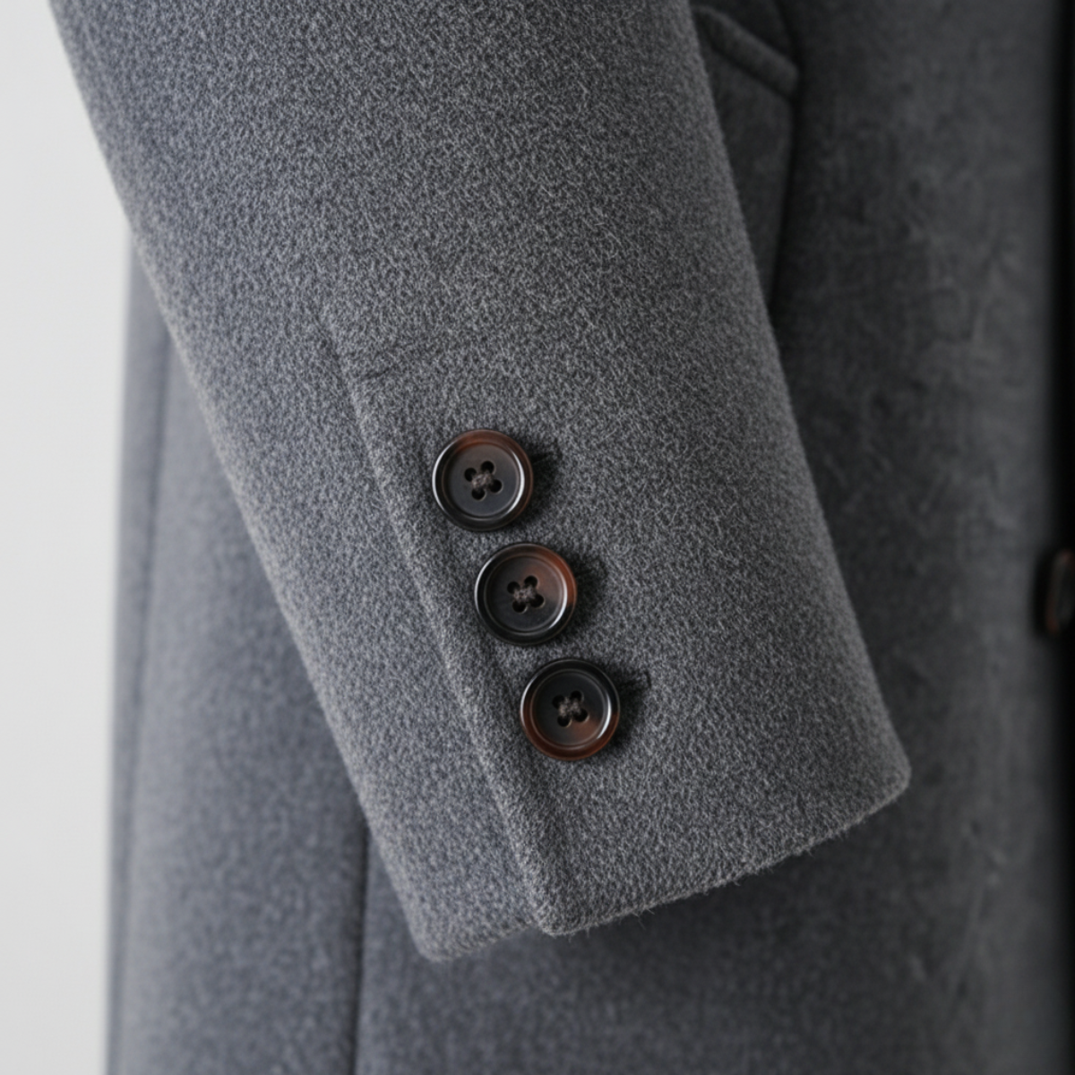 Classic Men's Wool Smart Office Coat