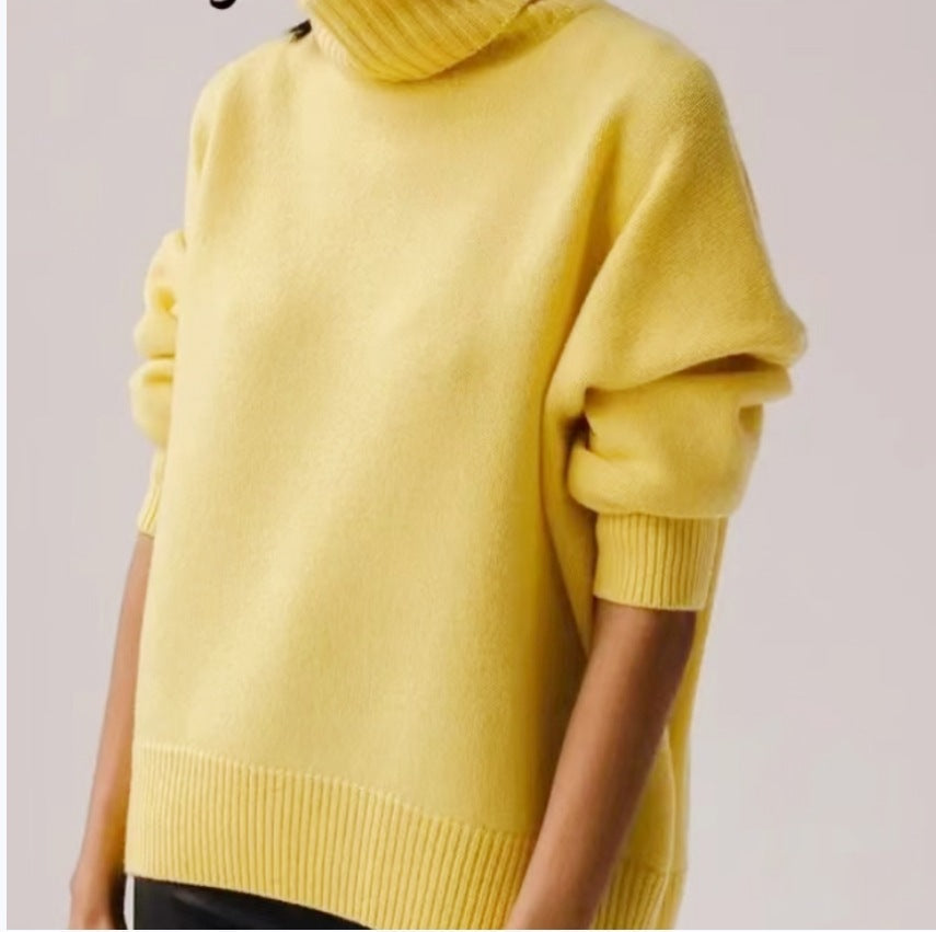 Warm Comfortable Oversized Women's Pullover Sweater