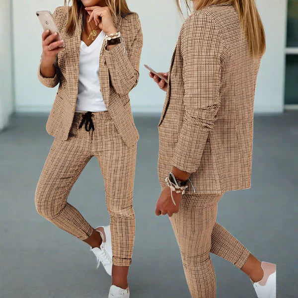 Ladies Elegant Business Pantsuit