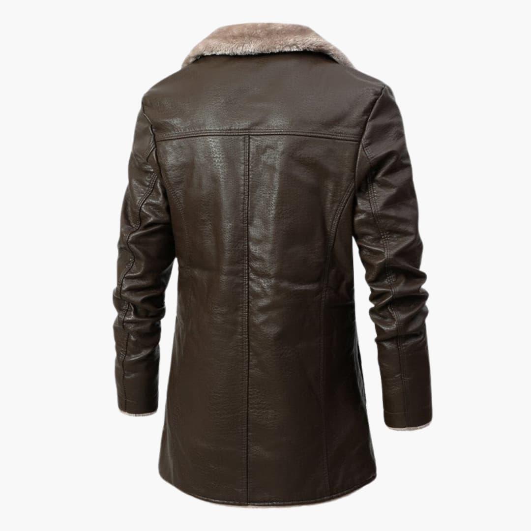 Classic Warm Mens Wool Overcoat