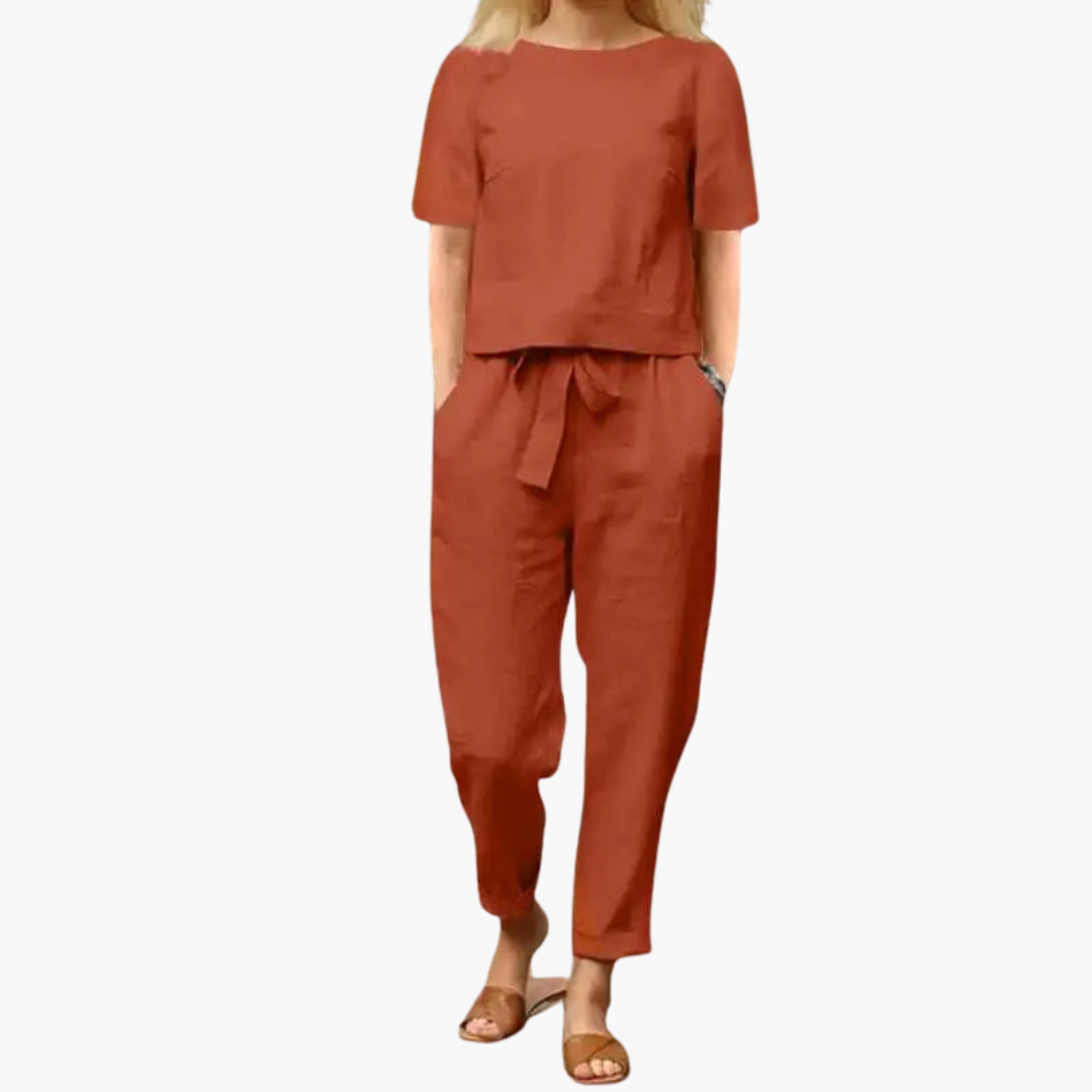 Lightweight Women's Summer Clothing Set