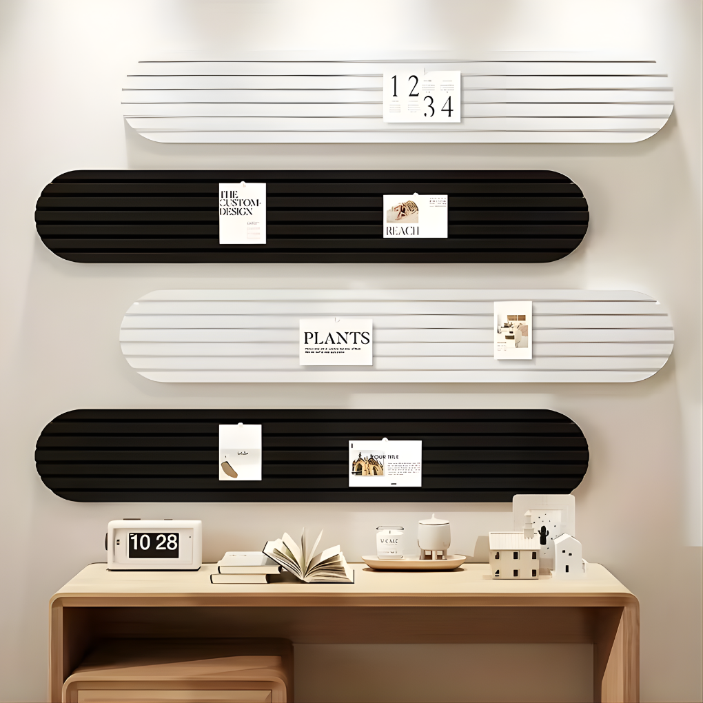 Textured Acoustic Wall Decoration Set