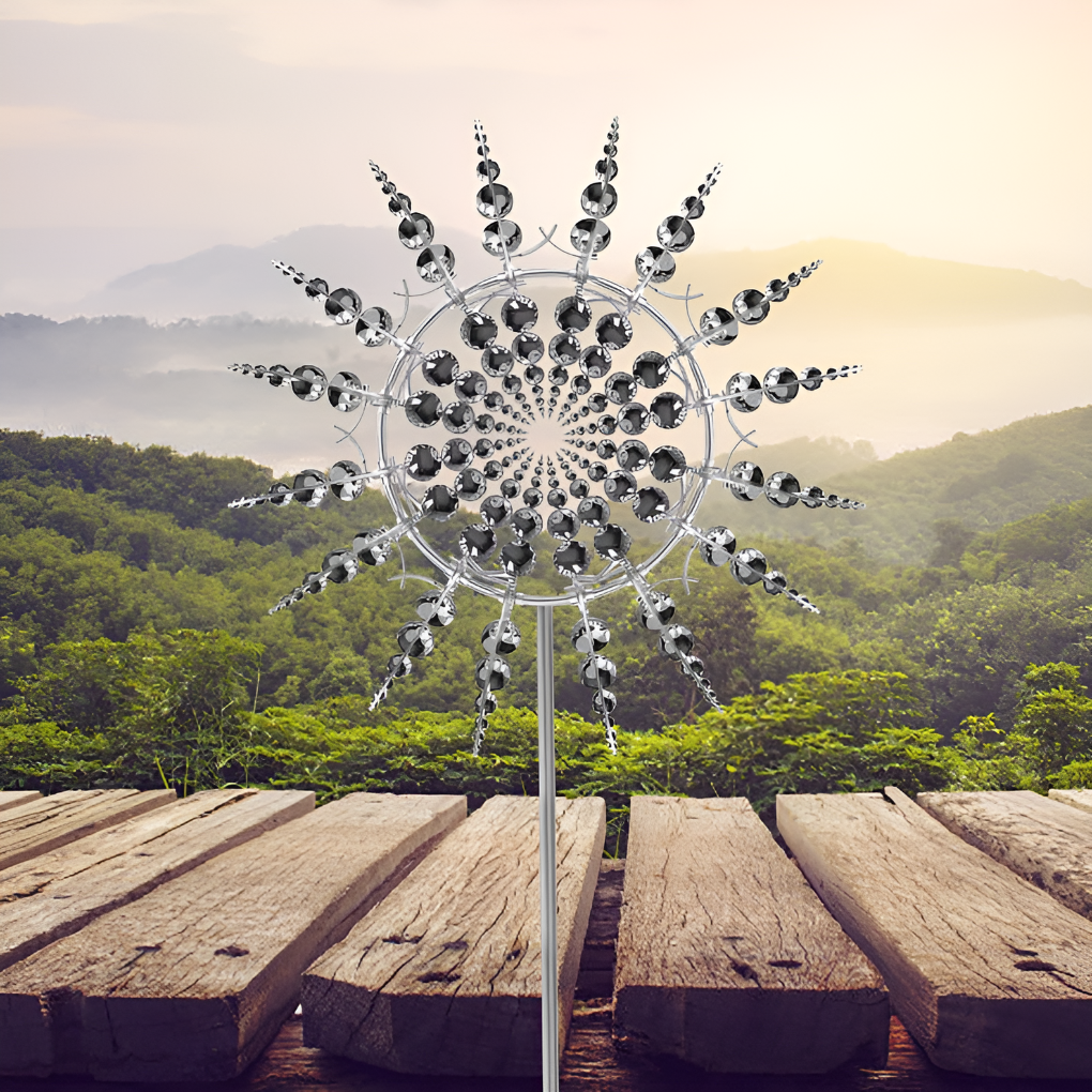 Durable Rust Resistant Garden Windmill