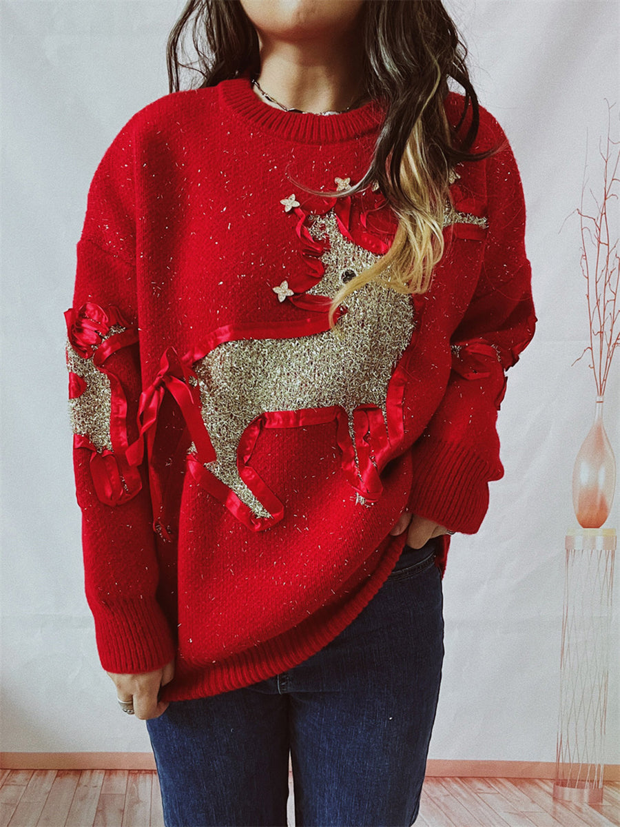 Cozy Christmas Crew Neck Sweater