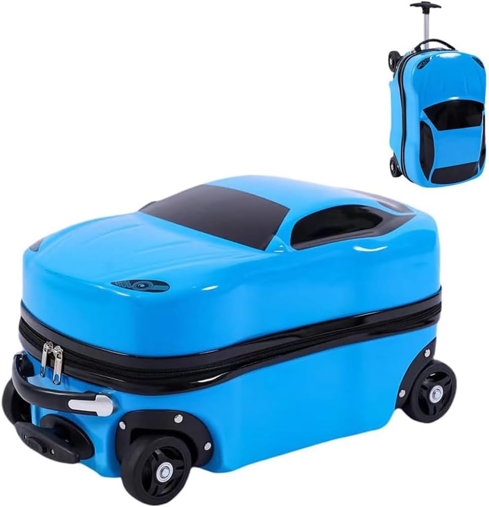 Fun Kids Trolley Luggage with Pull Handle