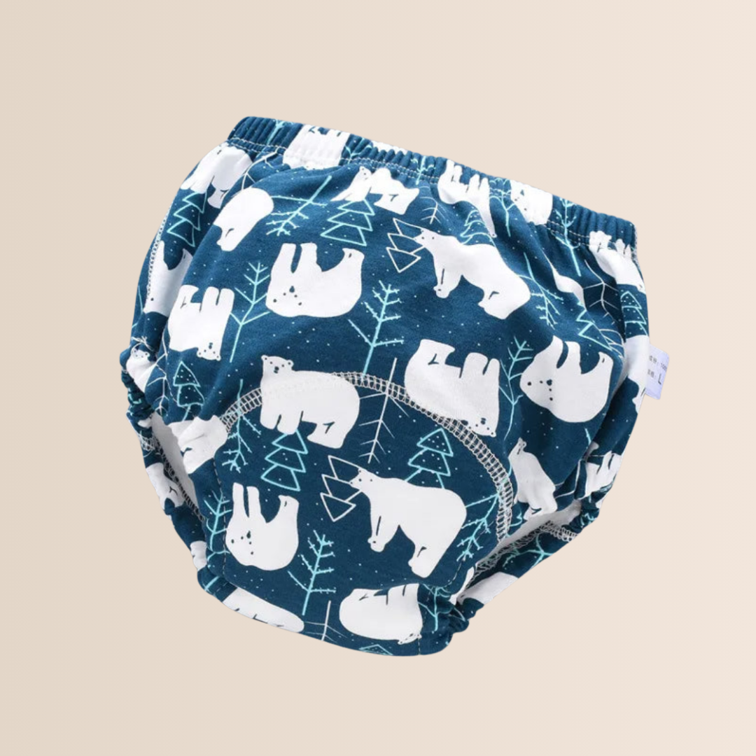 Eco Friendly 6 Layer Cotton Diaper Pants