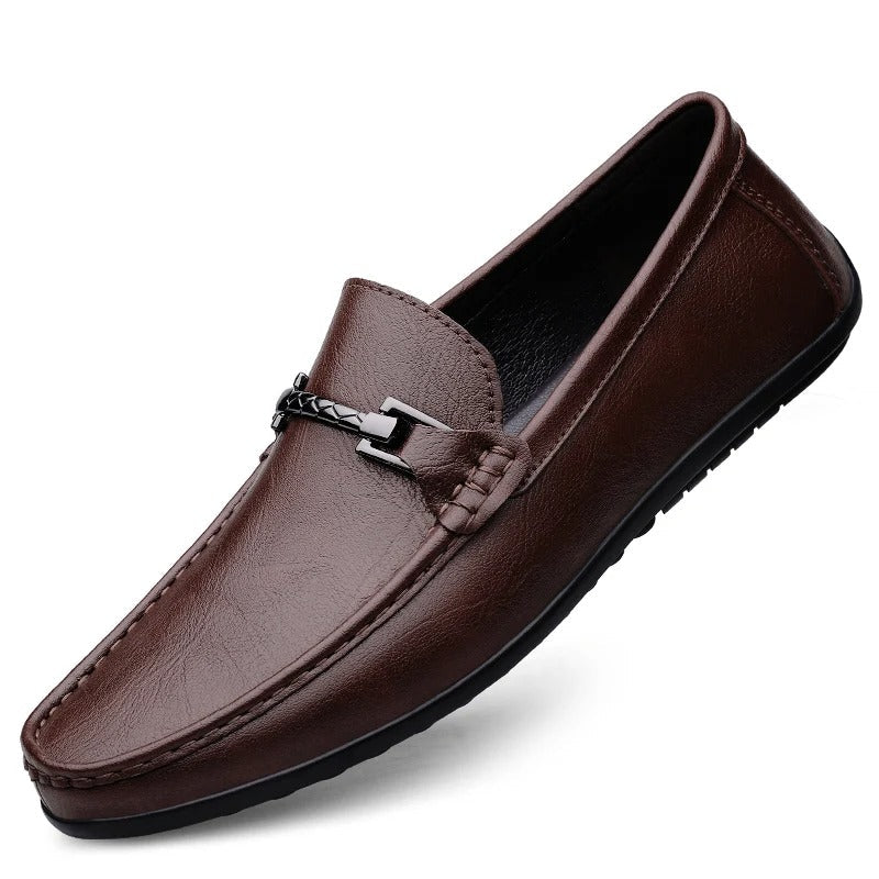 Genuine Leather Moccasin Shoes