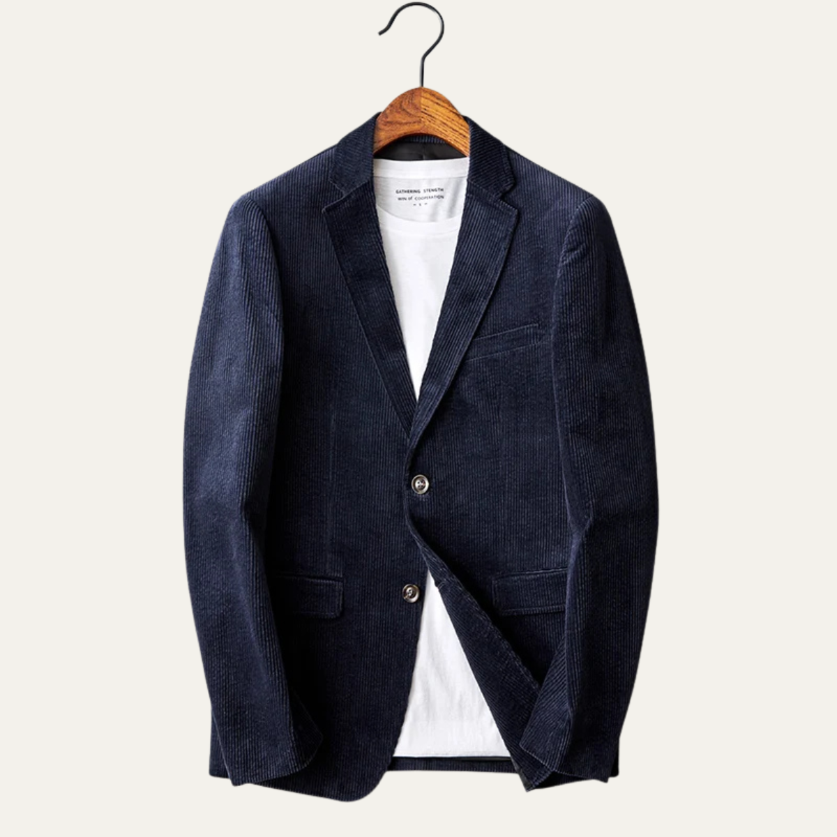 Classic Men's Cotton Blazer Jacket