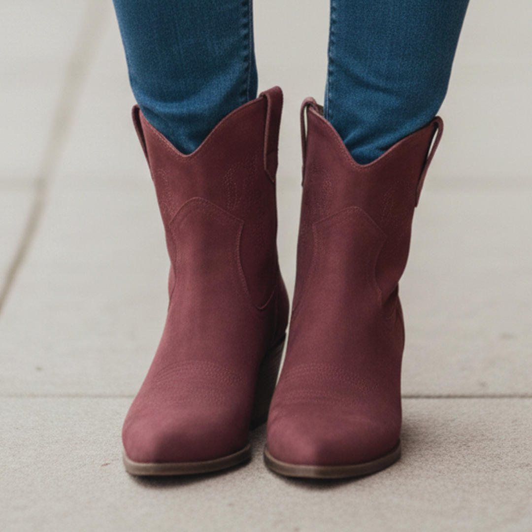 Brown Leather Cowboy Boots