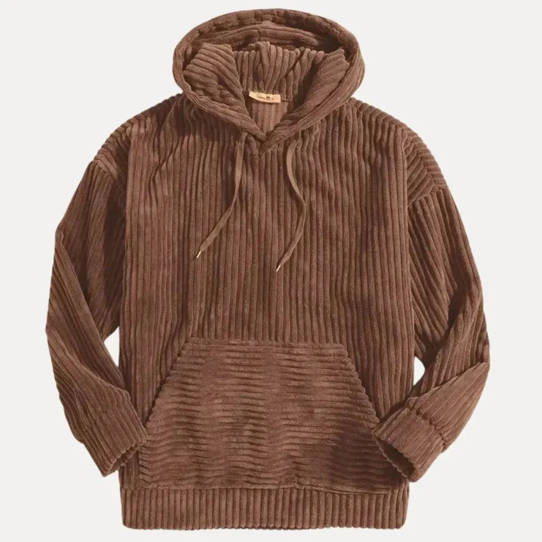 Rugged Textured Zip Hoodie