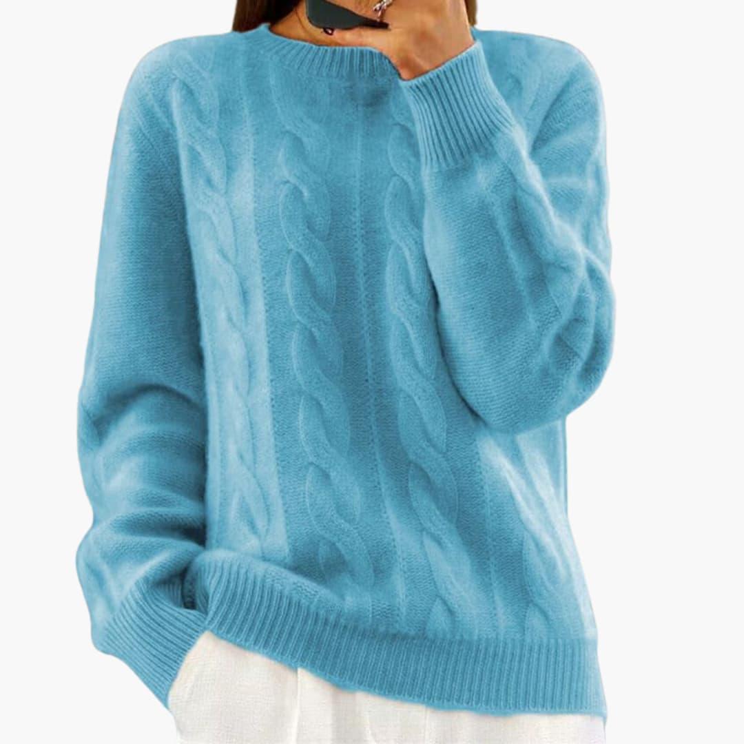 Women's Cozy Crew Neck Sweater