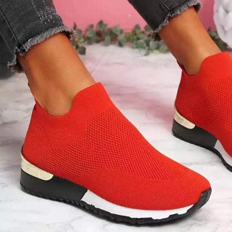 Comfortable Womens Slip On Mesh Shoes