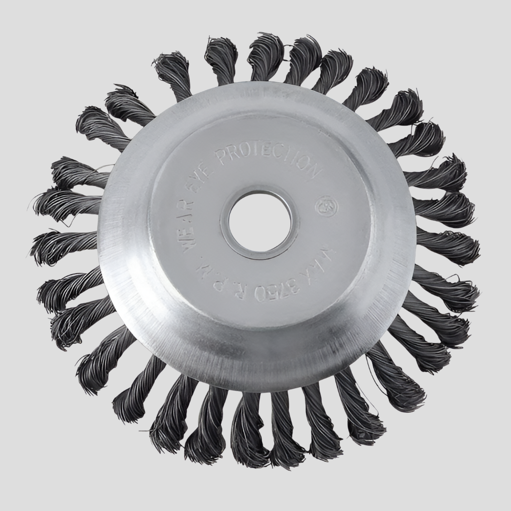 Heavy Duty Garden Weed Scraper Brush