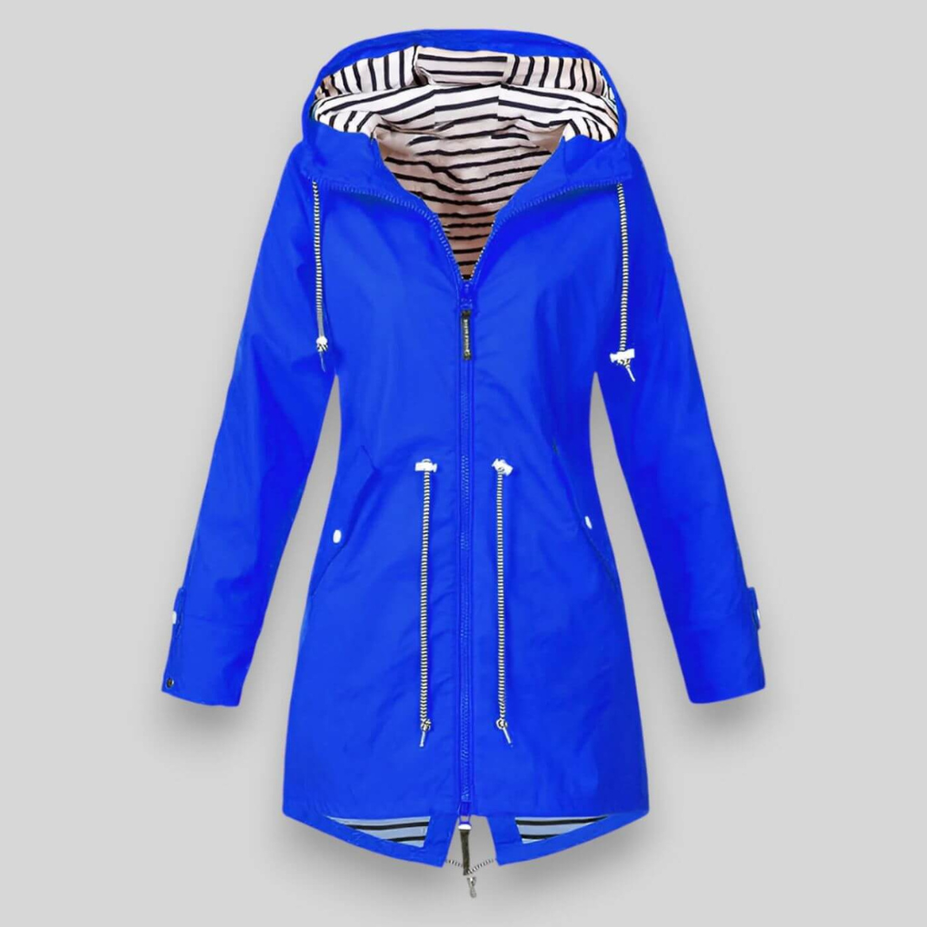 Ladies Waterproof Windbreaker Coat