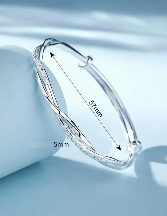 Unique Sterling Silver Cuff