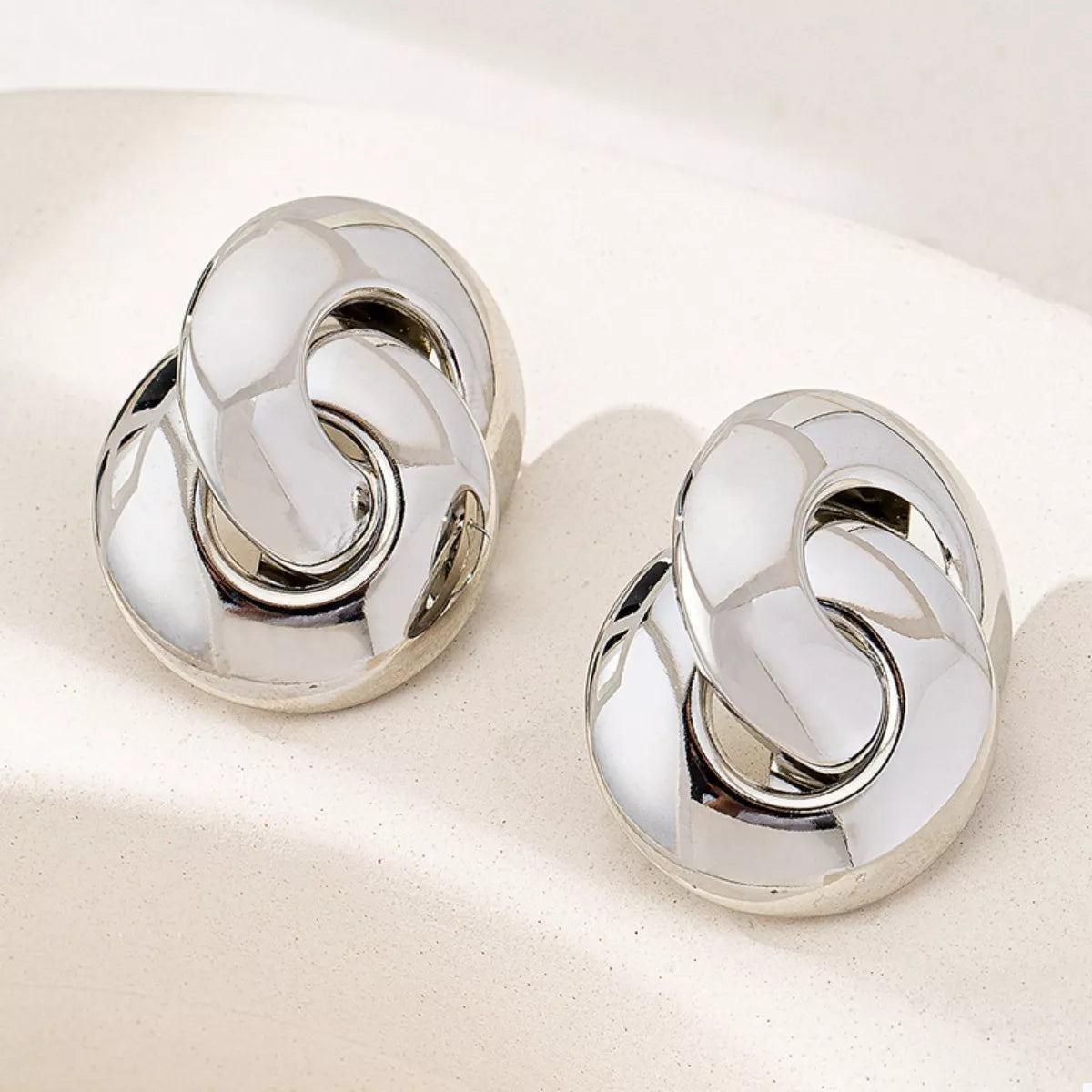 Bold Textured Drop Earrings