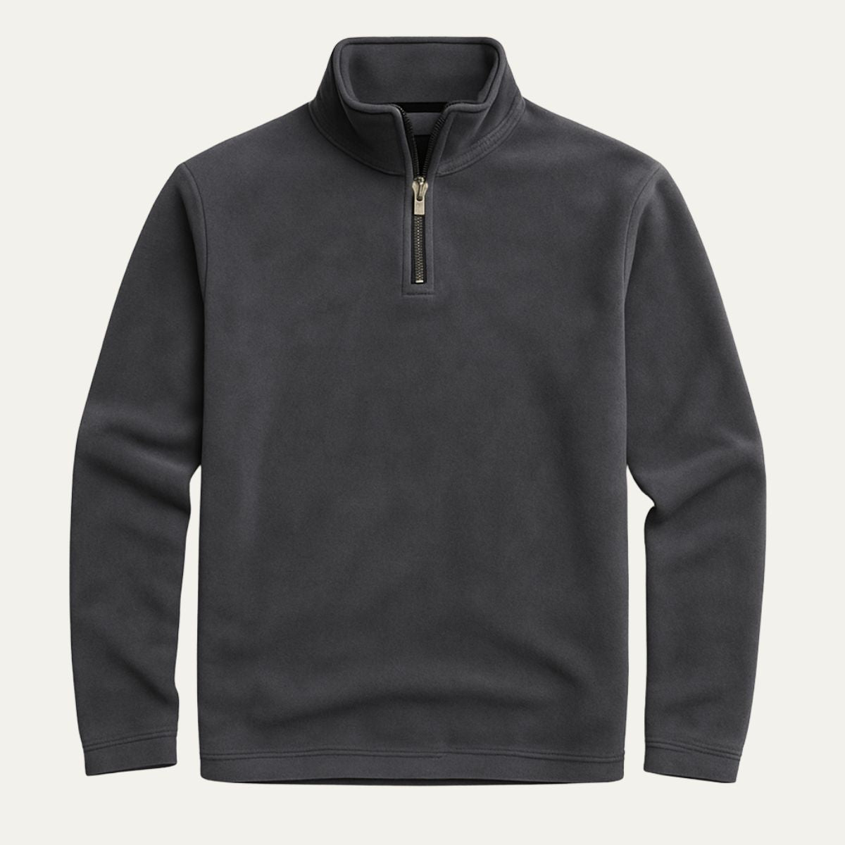 Warm Quarter Zip Mens Sweater