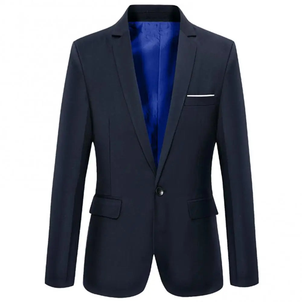 Classic Tailored Men's Office Jacket