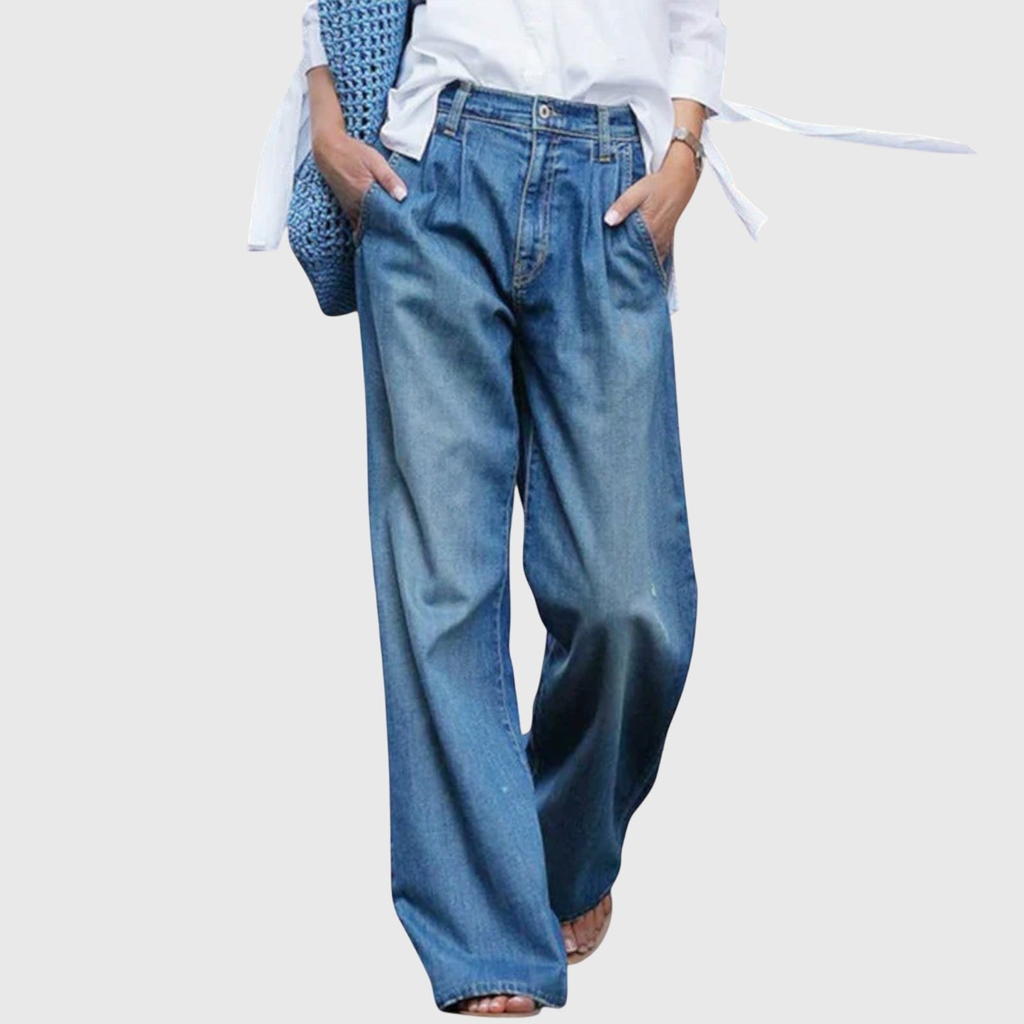Comfy Classic Straight Leg Jeans - Vossary