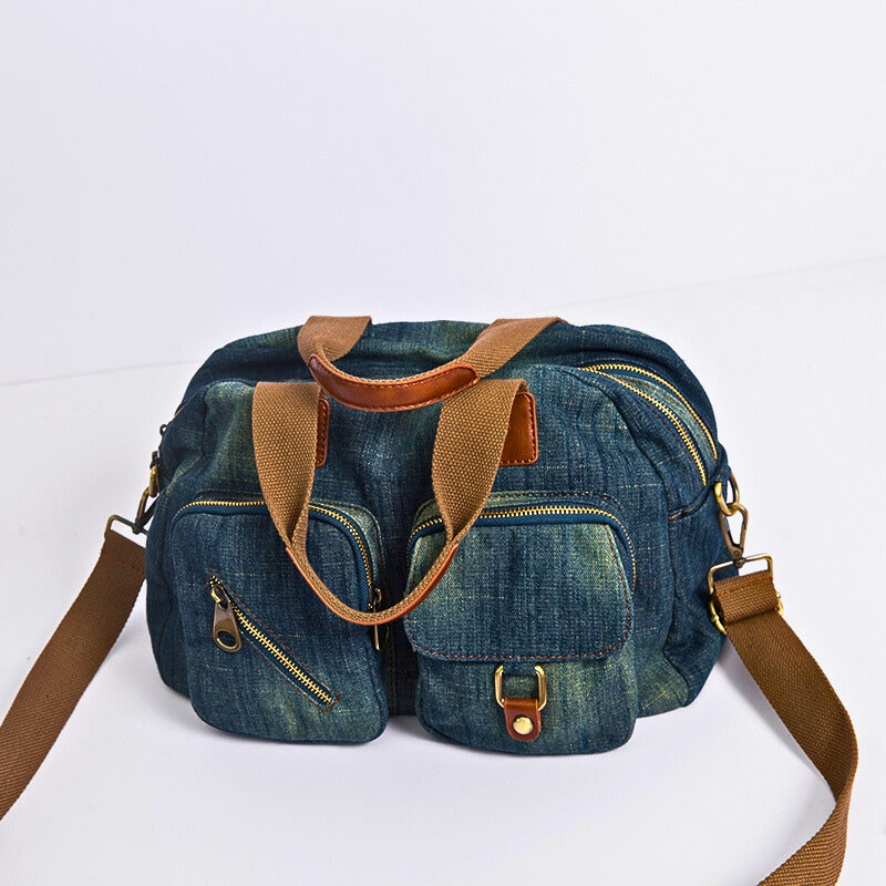 Stylish Blue Jeans Tote Bag