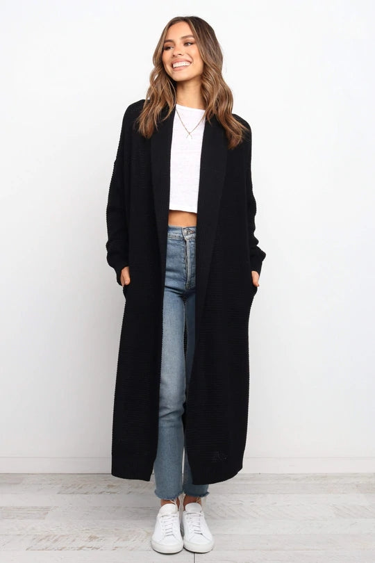 Women's Comfortable Open Front Cardigan Sweater