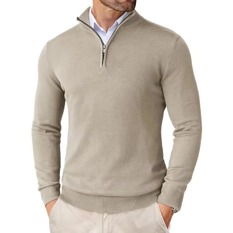 Comfy Classic Crew Neck Cotton Sweater