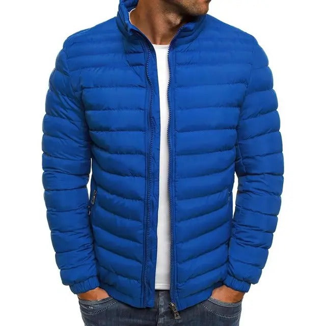 Warm Water-Resistant Parka Jacket for Men