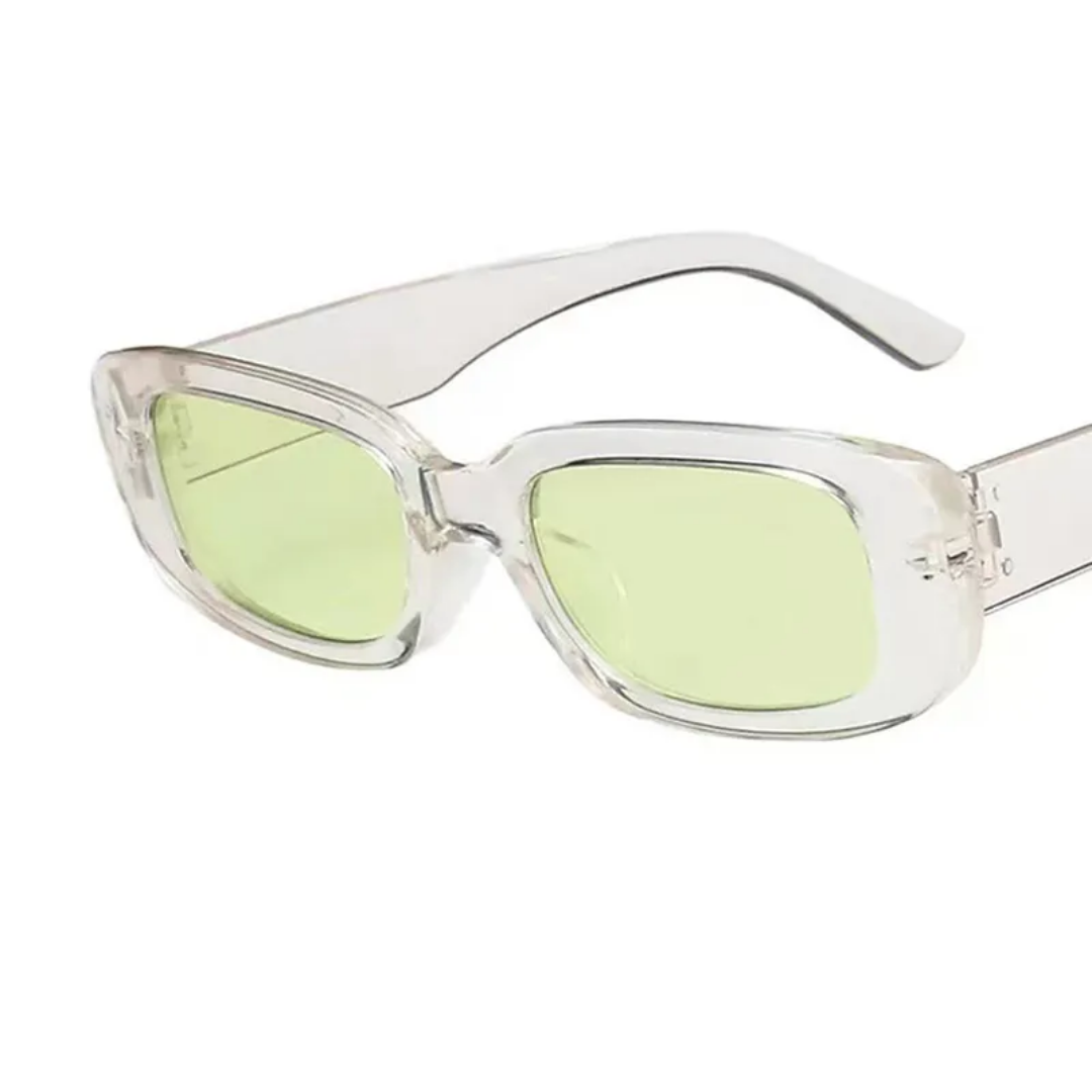 Stylish Women's Classic Shades - UV Protected Rectangular Sunglasses