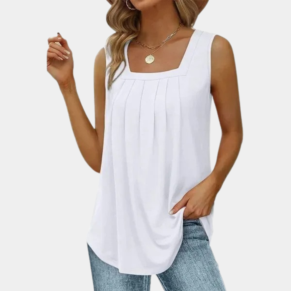 Comfortable Women's Tank Top Blouse