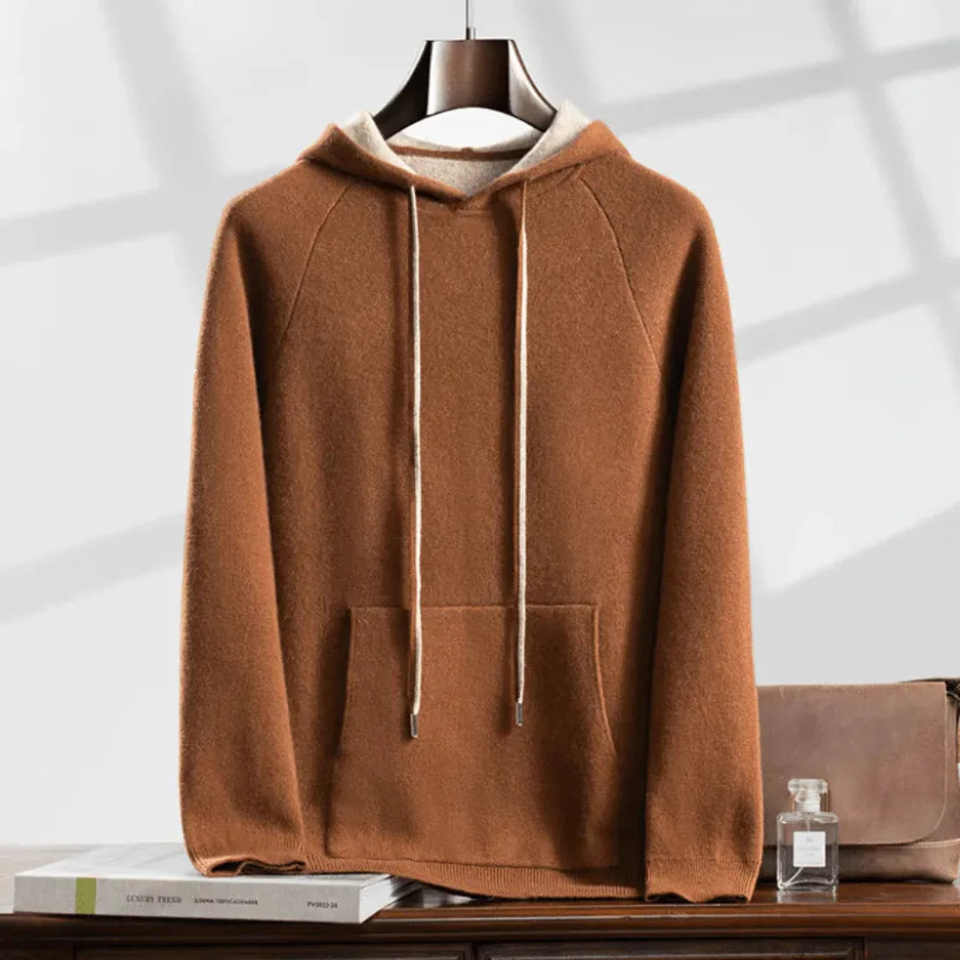 Casual Fit Pullover Hooded Sweatshirt