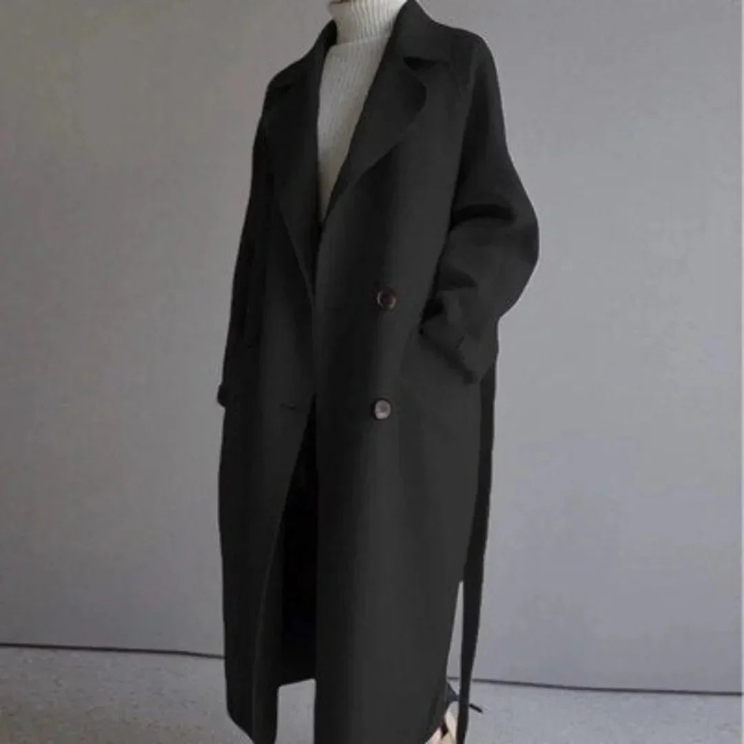 Warm Belted Women's Winter Coat