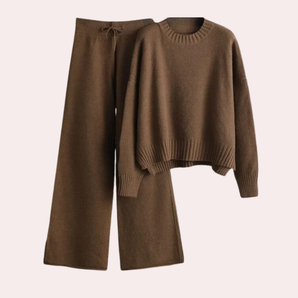 Soft Women's Lounge Set - Lightweight Top and Pants