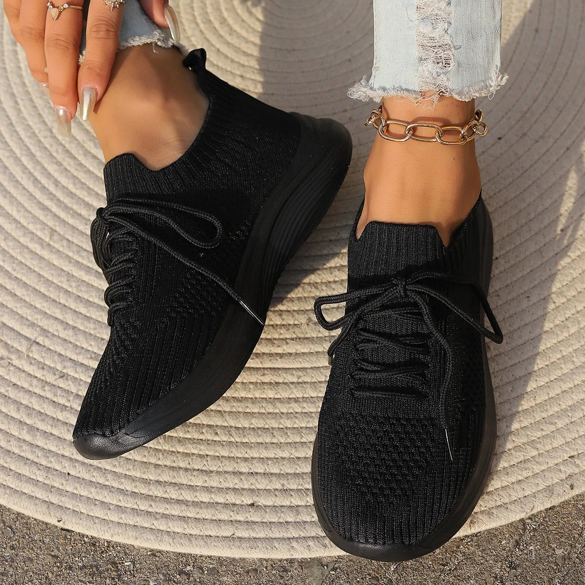 Airy Mesh Womens Sneakers - Comfortable Everyday Shoes