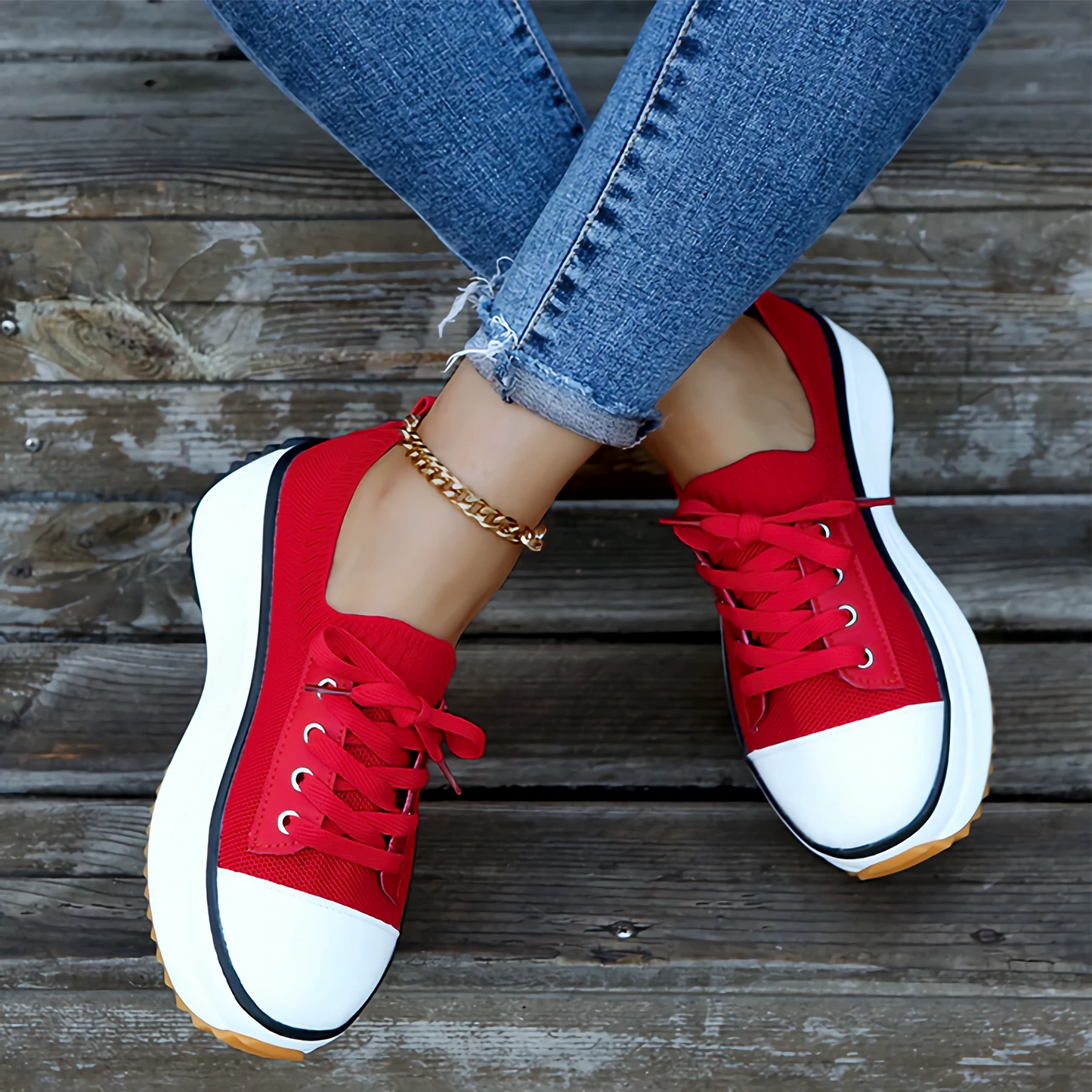 Airy Platform Shoes for Women - Lightweight & Comfy Fit