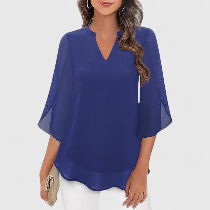 Elegant Women's Shirt for Work and Night Out