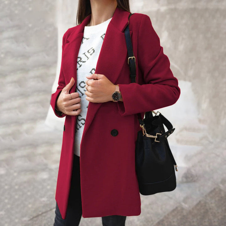 Warm Ladies' Winter Wool Coat