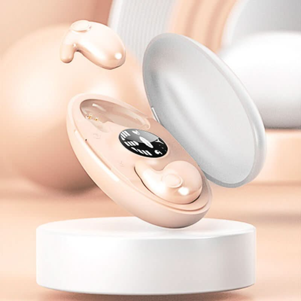 Hidden Cordless Bluetooth Earbuds