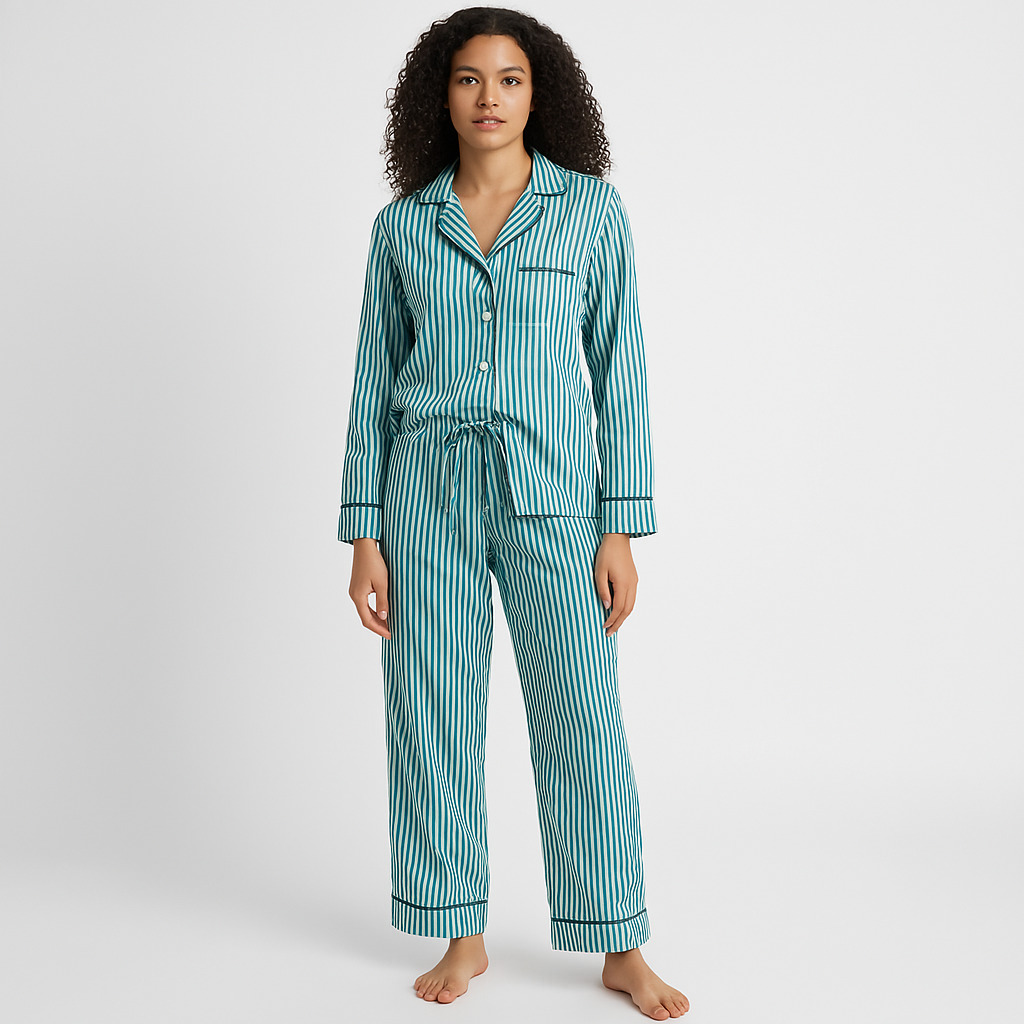 Soft Striped Women's Pajama Set