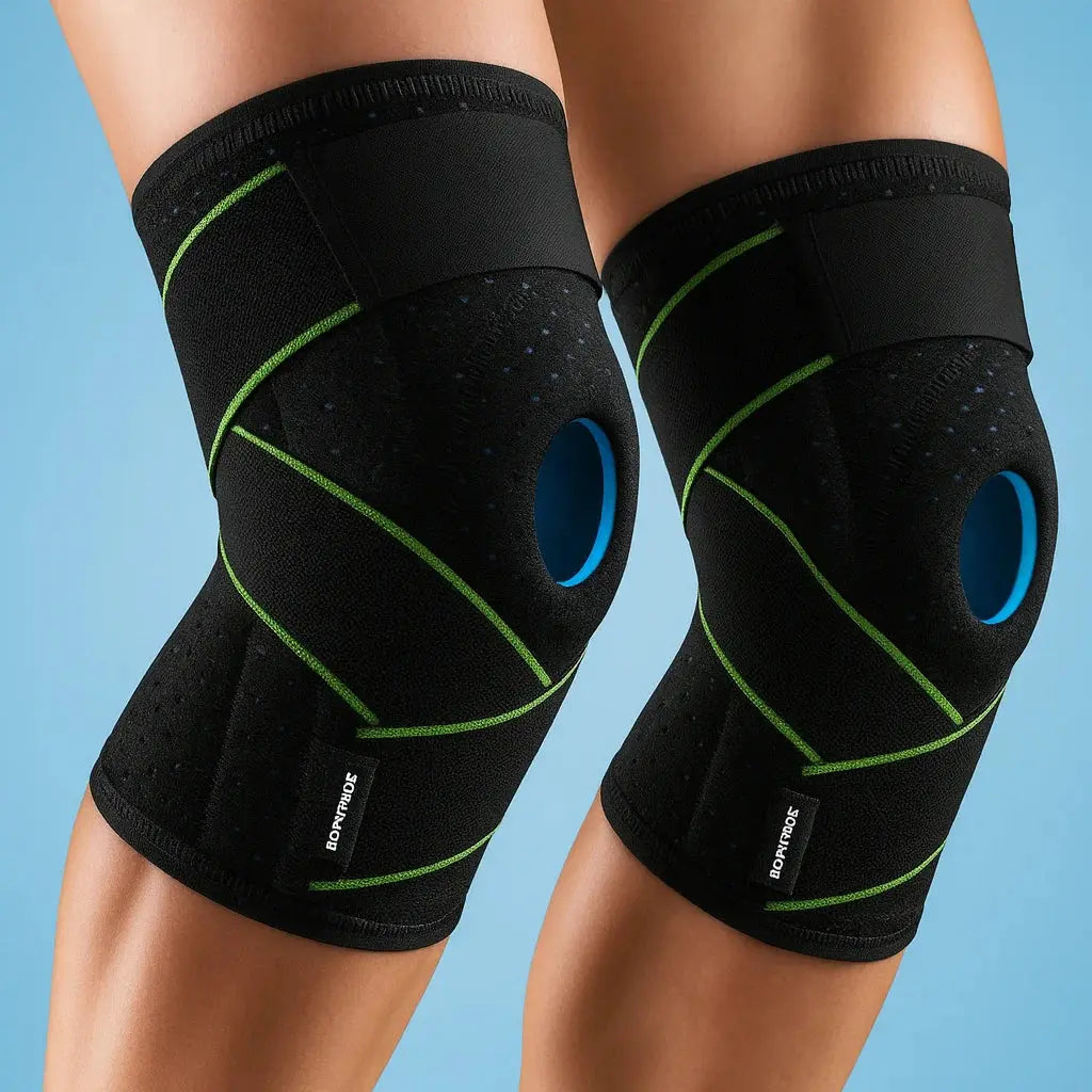 Supportive Knee Support Brace with Gel Pad - EasyApparels